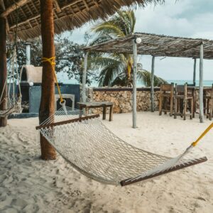 Beach hammock Zanzibar